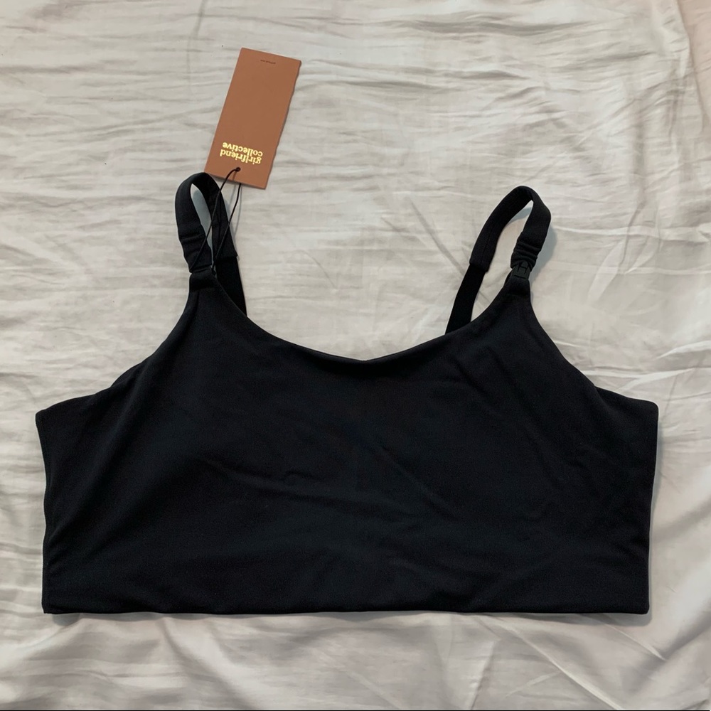GUC Girlfriend Black Ellie Clip Nursing Bra